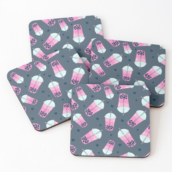 Item preview, Boba Bubble Tea Pattern designed and sold by Nm8orArt.