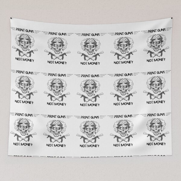 Item preview, Print Guns Not Money designed and sold by bsrishika.