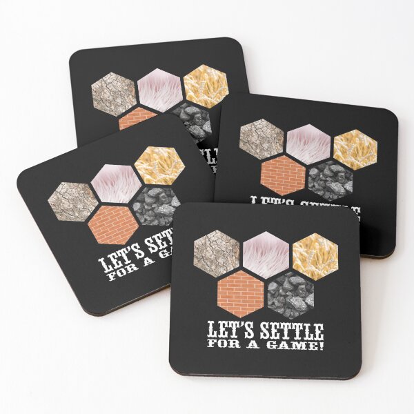 Item preview, Let's settle for a game - Settlers board game designed and sold by Raika-Kokuin.