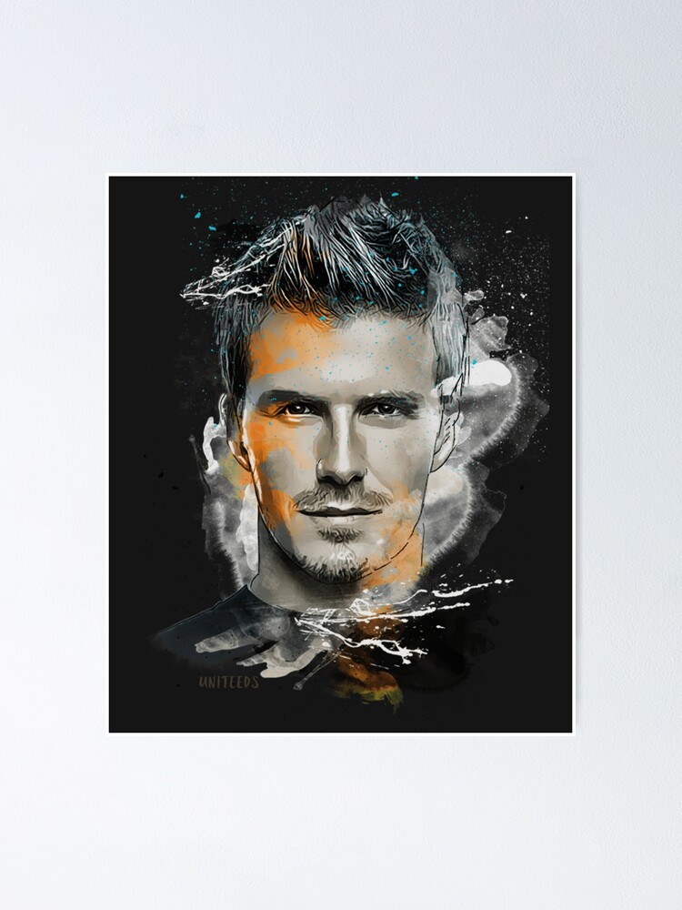 David Robert Joseph Beckham Art Throw Pillow for Sale by obyag