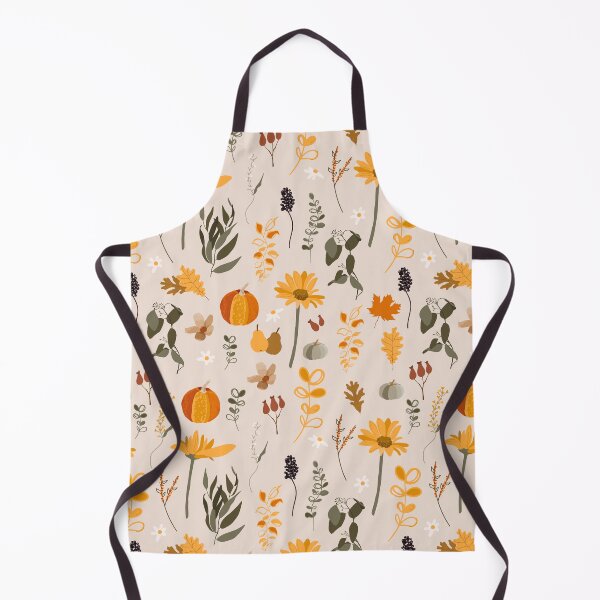 Item preview, Fall Autumn Floral Pumpkin Pattern designed and sold by PrettytoaTee.
