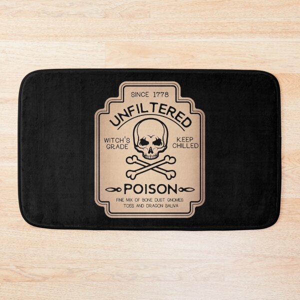 Item preview, Unfiltered Poison Potion Vintage Label designed and sold by KrisSidDesigns.