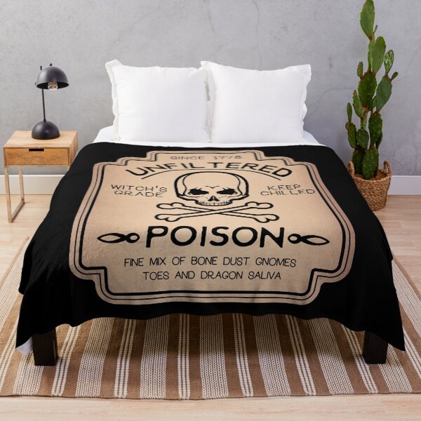 Item preview, Unfiltered Poison Potion Vintage Label designed and sold by KrisSidDesigns.