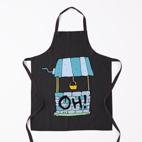 Item preview, Oh Well Pun, Oh in graffiti on a blue funny water well designed and sold by Click-Like.