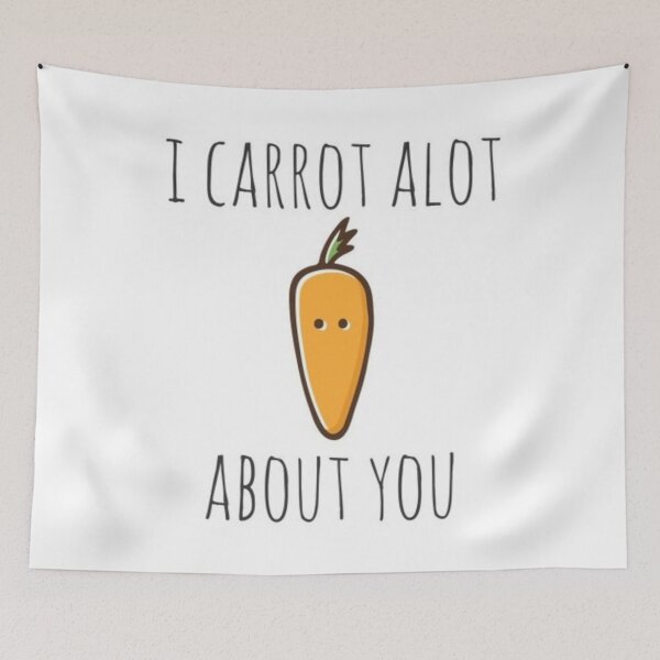 Item preview, carrot puns  designed and sold by Ladyvml.