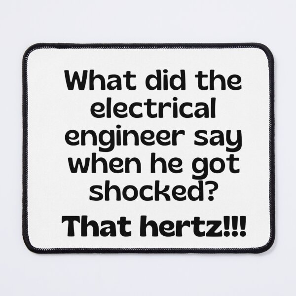 Item preview, Electrical engineer joke/pun - engineer gift  designed and sold by PickaSticka.