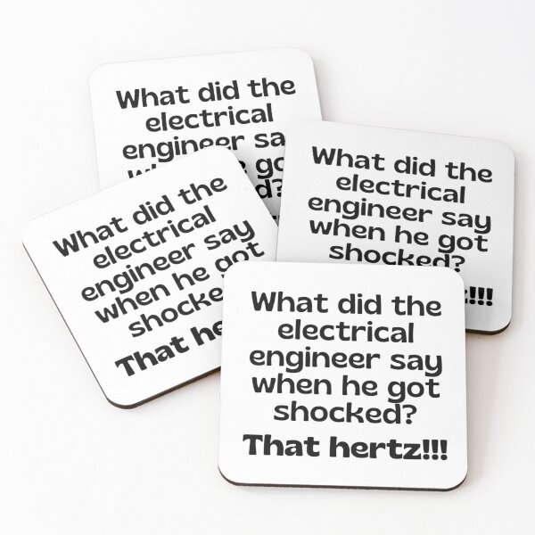 Item preview, Electrical engineer joke/pun - engineer gift  designed and sold by PickaSticka.