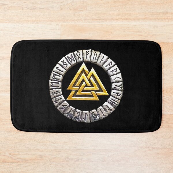 Aperçu de l'œuvre Talisman Pendentif Valknut créée et vendue par signsandsymbols.