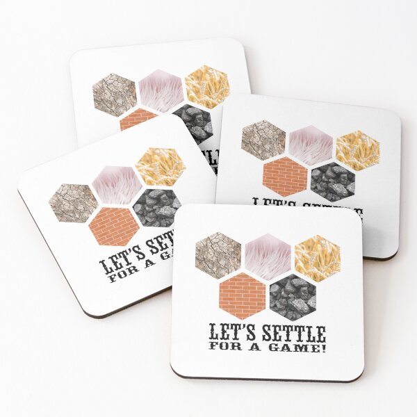 Item preview, Let's settle for a game - Settlers board game designed and sold by Raika-Kokuin.