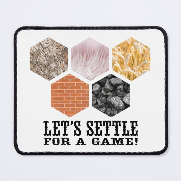 Item preview, Let's settle for a game - Settlers board game designed and sold by Raika-Kokuin.