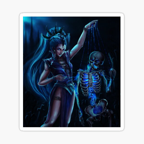 Item preview, The Necromancer designed and sold by mialaia.