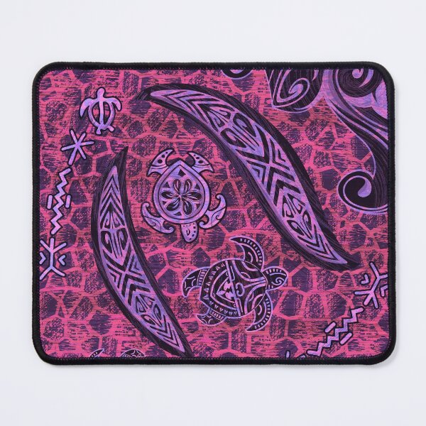 Item preview,  Hawaiian Coral Turtle Shell Abstract designed and sold by sunnthreads.