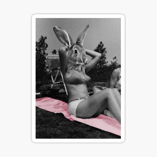 Beach Bunny Sticker