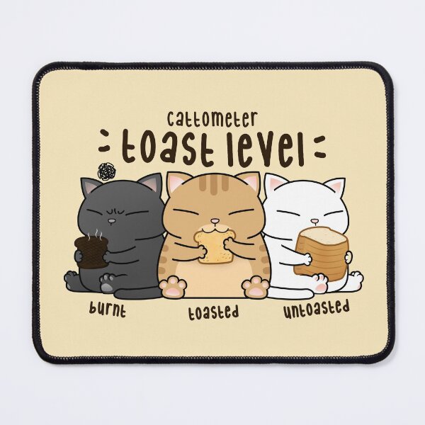Item preview, Chubby Cat Toast Level designed and sold by Takeda-art.