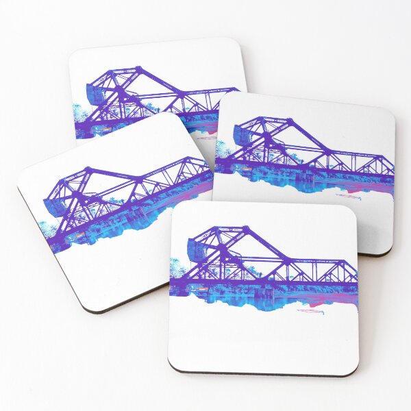 Item preview, Erie Canal Railroad Lift Bridge designed and sold by StrangeLittleGirl Designs.