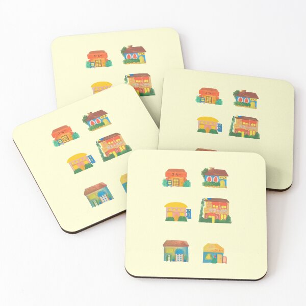 Item preview, Retro Japanese Cafes designed and sold by sokamenart.