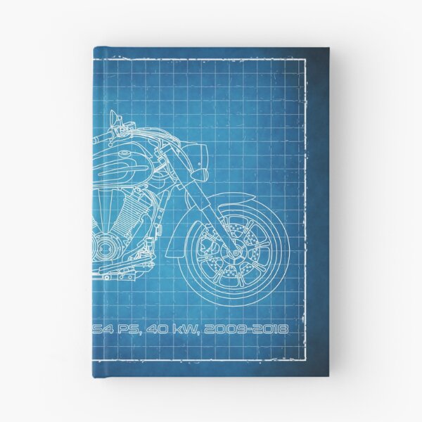 Item preview, Midnight Star XVS 950 Blueprint designed and sold by KlaraBubble.