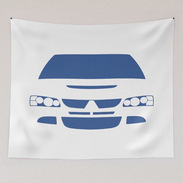 Item preview, Mitsubishi lancer evolution VIII blue designed and sold by M4thlevy.