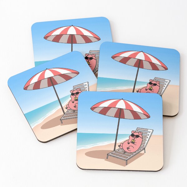 Item preview, Waddles en la playa designed and sold by Meekoful.