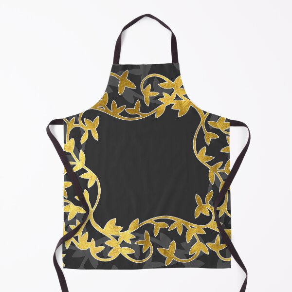 Aperçu de l'œuvre Luxury, elegant, gold leaves, dark grey créée et vendue par Svitac.