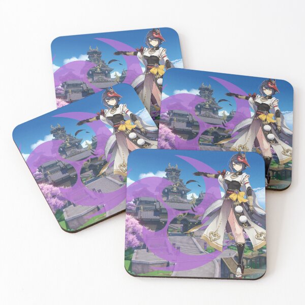 Item preview, Kujou Sara - Genshin Impact designed and sold by VelvetZone.