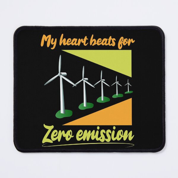 Item preview, My heart beats for ZERO emission designed and sold by Bodino.