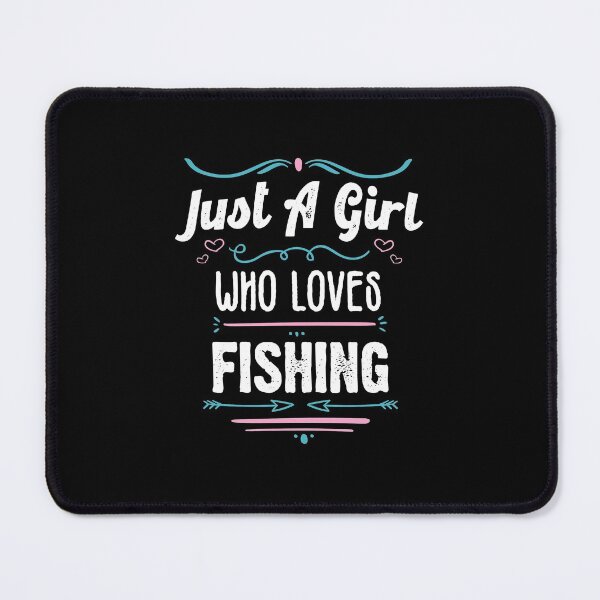 Item preview, Just A Girl Who Loves Fishing- Funny Gift Idea For Fishers 2021 designed and sold by RedHive.