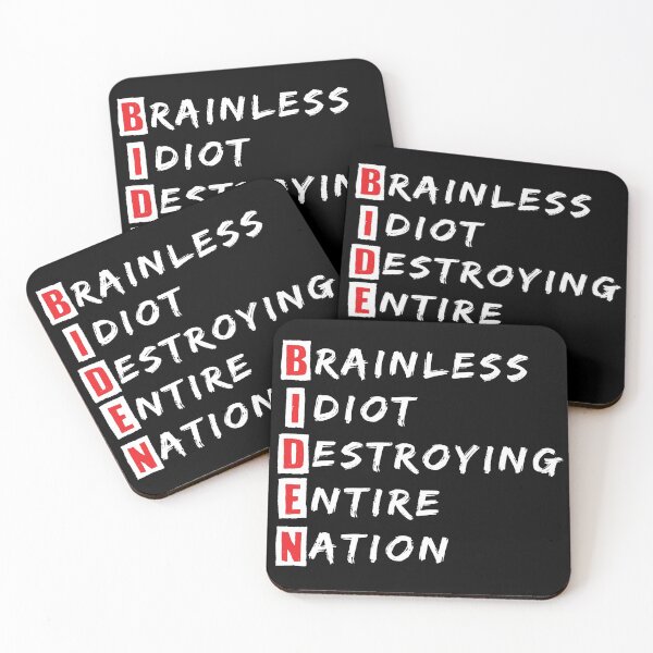 Item preview, Brainless Idiot Destroying Entire Nation,Anti President Joe Biden Idiot Funny Democratic-Republican,  Funny designed and sold by levdone.