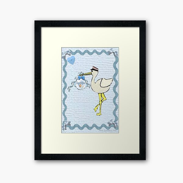 Item preview, A greeting for a baby boy  designed and sold by Ann12art.