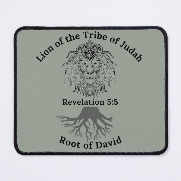 Item preview, Bible Quote Lion of Judah Root of David Revelation 5:5 designed and sold by Sheepherder120.