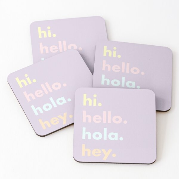 Item preview, hi.hello.hola.hey designed and sold by Ousdeshop.