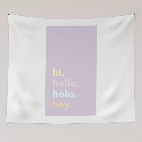 Item preview, hi.hello.hola.hey designed and sold by Ousdeshop.