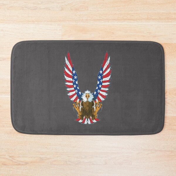 Item preview, American flag camouflaged eagle designed and sold by firminoo.