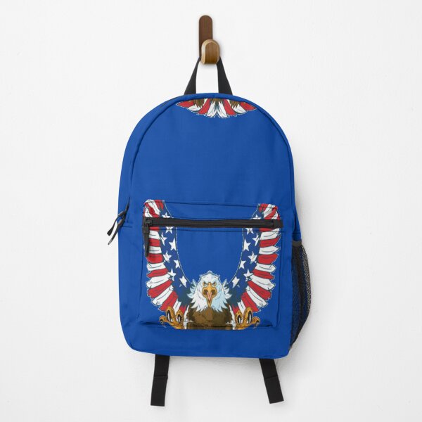 Item preview, American flag camouflaged eagle designed and sold by firminoo.