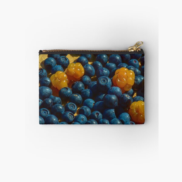 Item preview, Berry background blueberries and cloudberries designed and sold by yarvin13.