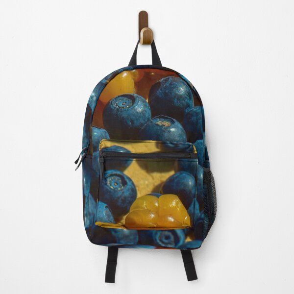 Item preview, Berry background blueberries and cloudberries designed and sold by yarvin13.