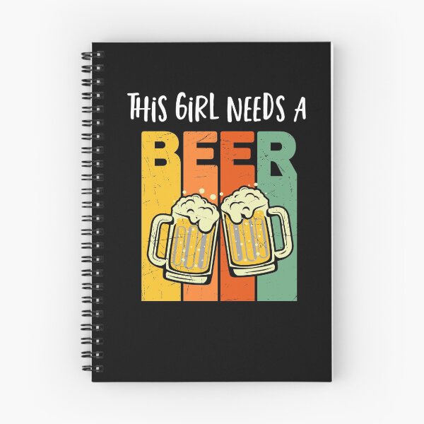 Item preview, This Girl Needs A Beer - Beer Drinking designed and sold by ZiesMerch.
