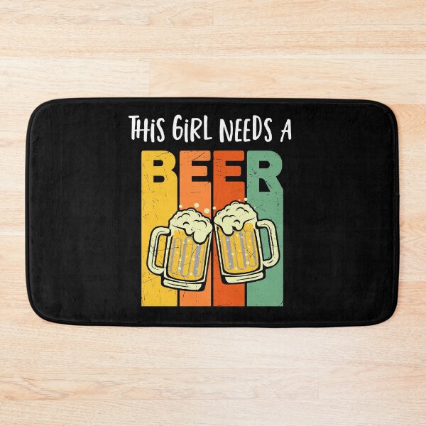 Item preview, This Girl Needs A Beer - Beer Drinking designed and sold by ZiesMerch.