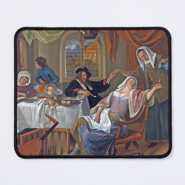 Item preview, Dissolute Household 1663-64 - Jan Steen designed and sold by SlawBoy.