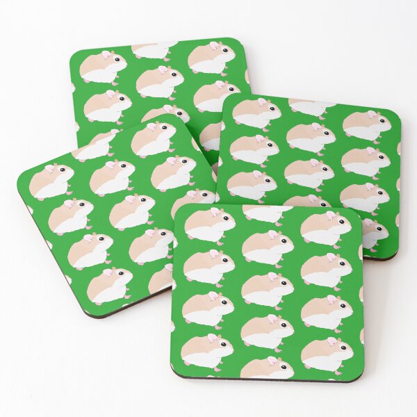 Item preview, Baby Hamster Grid Print designed and sold by RevolutionInPaint.