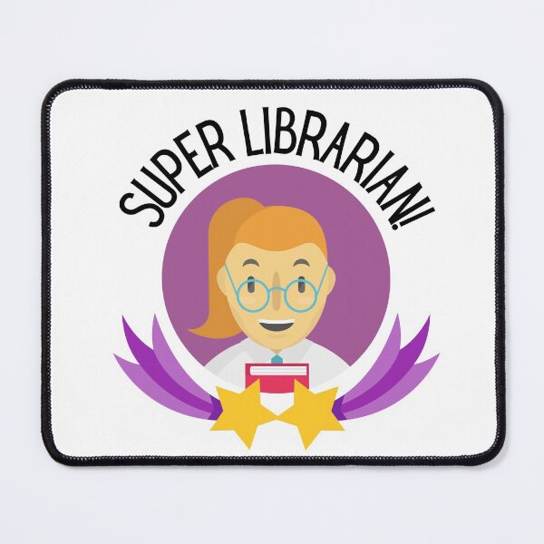 Item preview, Super Librarian! - Funny Librarian Gifts designed and sold by Teetee94.