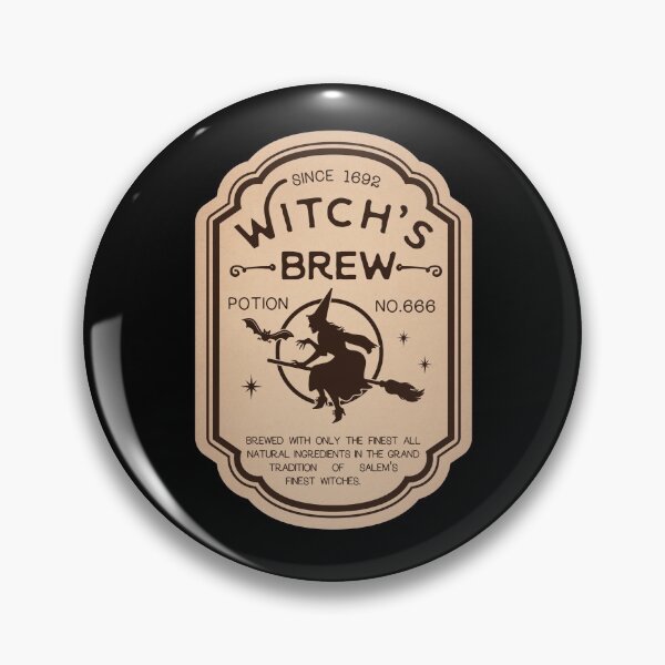 Item preview, Witchs Brew Potion Vintage Label designed and sold by KrisSidDesigns.