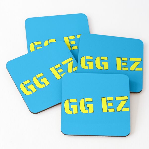 Item preview, GG EZ good game, easy, gaming saing - Funny designed and sold by Programmer's  Life and Humor.