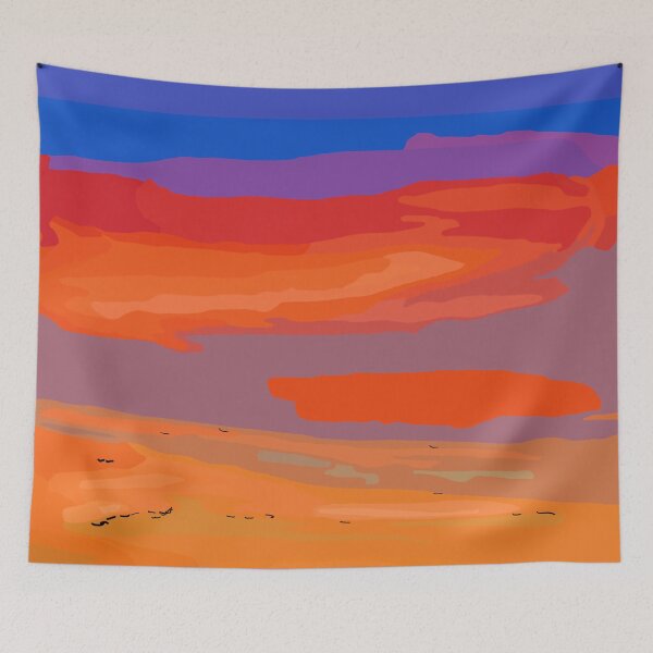 Item preview, Abstract Coastal Sunset designed and sold by KirtTisdale.