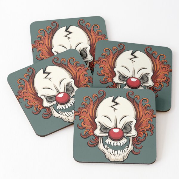 Item preview, Crazy clown - Halloween series designed and sold by NanaDesign7.
