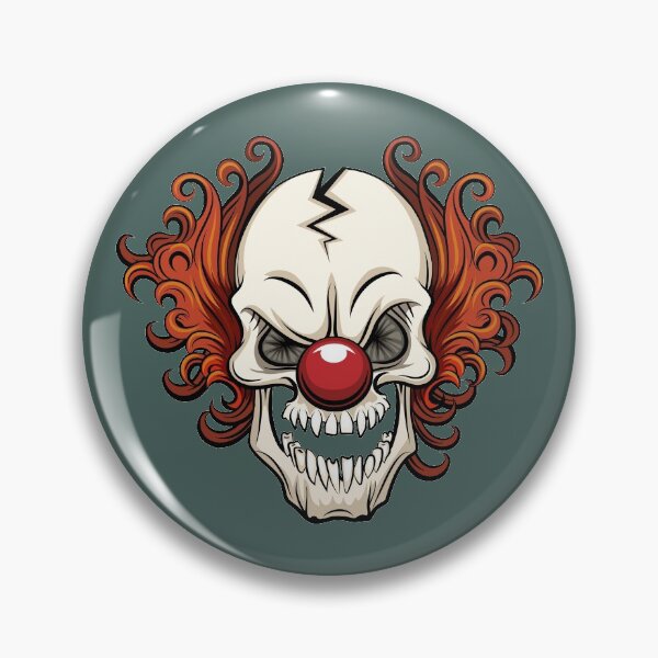 Item preview, Crazy clown - Halloween series designed and sold by NanaDesign7.