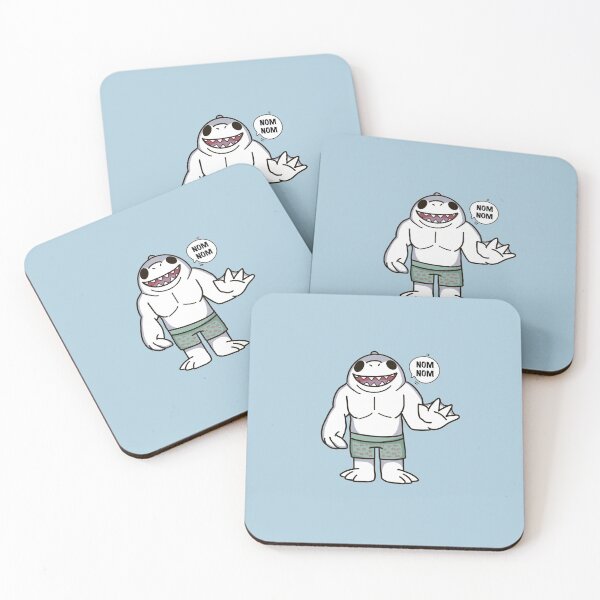 Item preview, Nom Nom King Shark designed and sold by GeektopiaTJC.