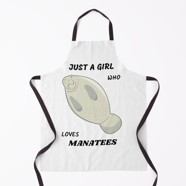 Item preview, Just a girl who loves manatees designed and sold by YuneDesigns.