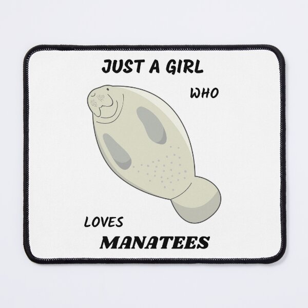 Item preview, Just a girl who loves manatees designed and sold by YuneDesigns.