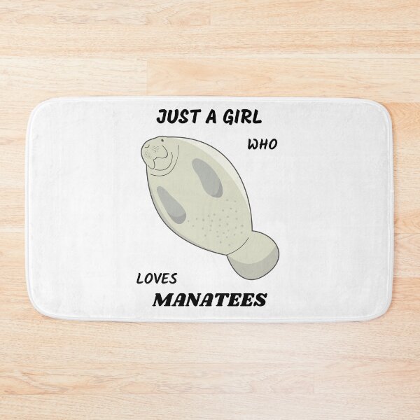 Item preview, Just a girl who loves manatees designed and sold by YuneDesigns.